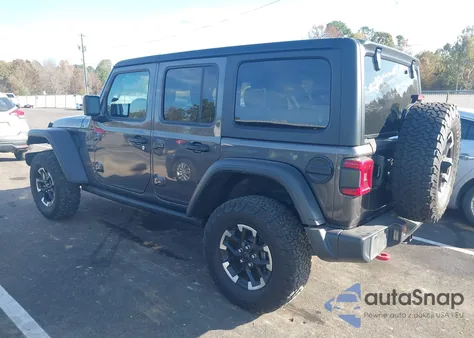 2025 Jeep Wrangler 4-Door Rubicon 4X4 from USA, damaged, VIN 1C4PJXFNXSW526028
